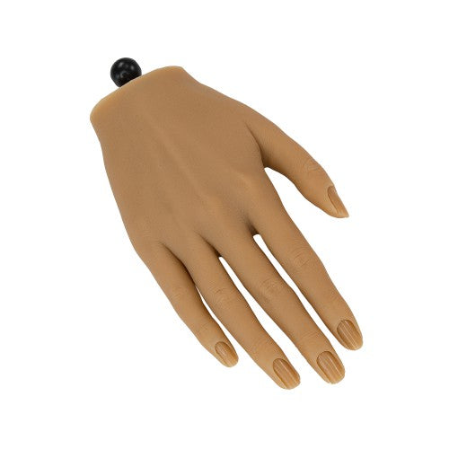 Silicone Oefenhand incl. houder GOLDEN RECHTS, Abstract