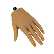 Silicone Oefenhand incl. houder GOLDEN LINKS, Abstract
