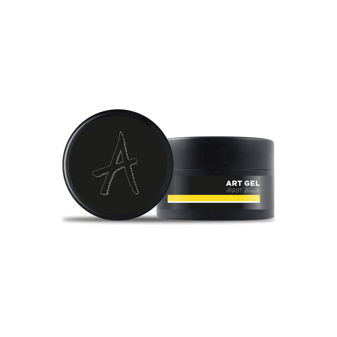 2.00.05.000.001_Astonishing Art Gel 001 Black_7gr