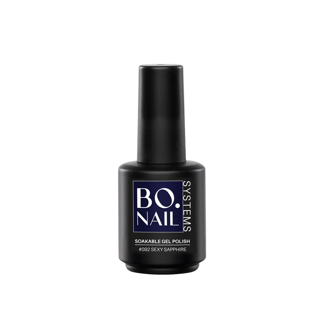 BO. Soakable Gel Polish #092 Sexy Sapphire 15ml - Bottle