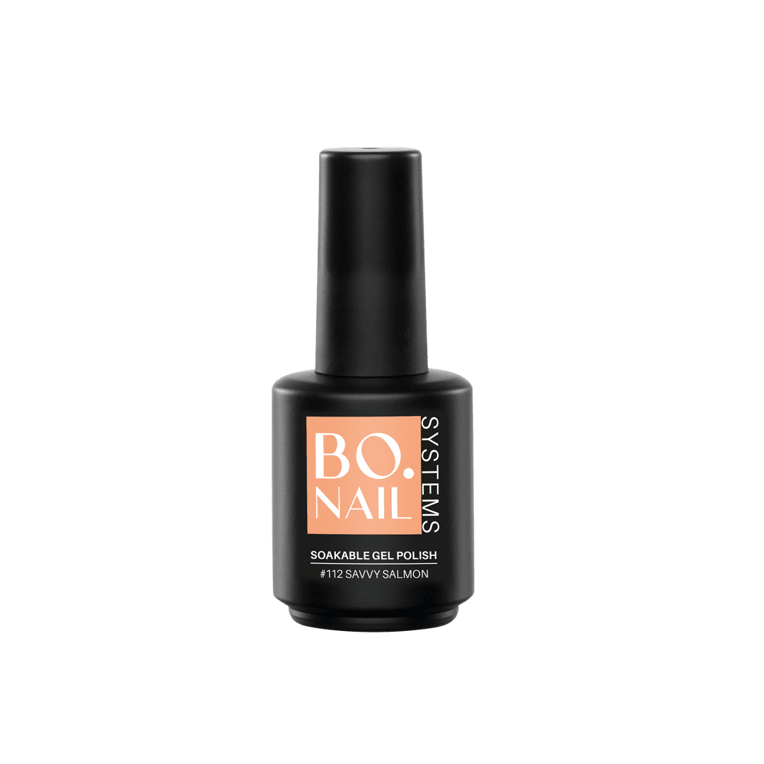 BO. Soakable Gel Polish #112 Savvy Salmon 15ml - Bottle