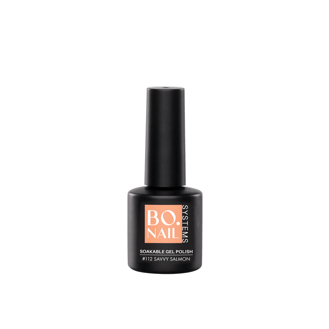 BO. Soakable Gel Polish #112 Savvy Salmon 7ml - Bottle