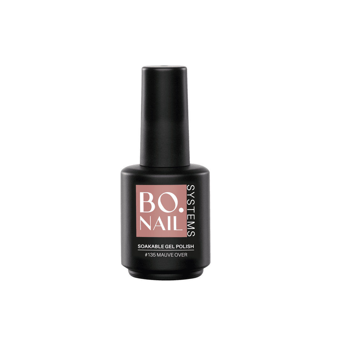 BO. Soakable Gel Polish #135 Mauve Over 15ml - Bottle