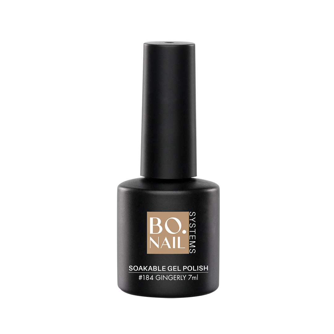 BO. Soakable Gel Polish #184 Gingerly 7ml - Bottle