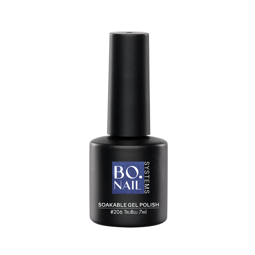 BO. Soakable Gel Polish #206 TruBlu 7ml - Bottle