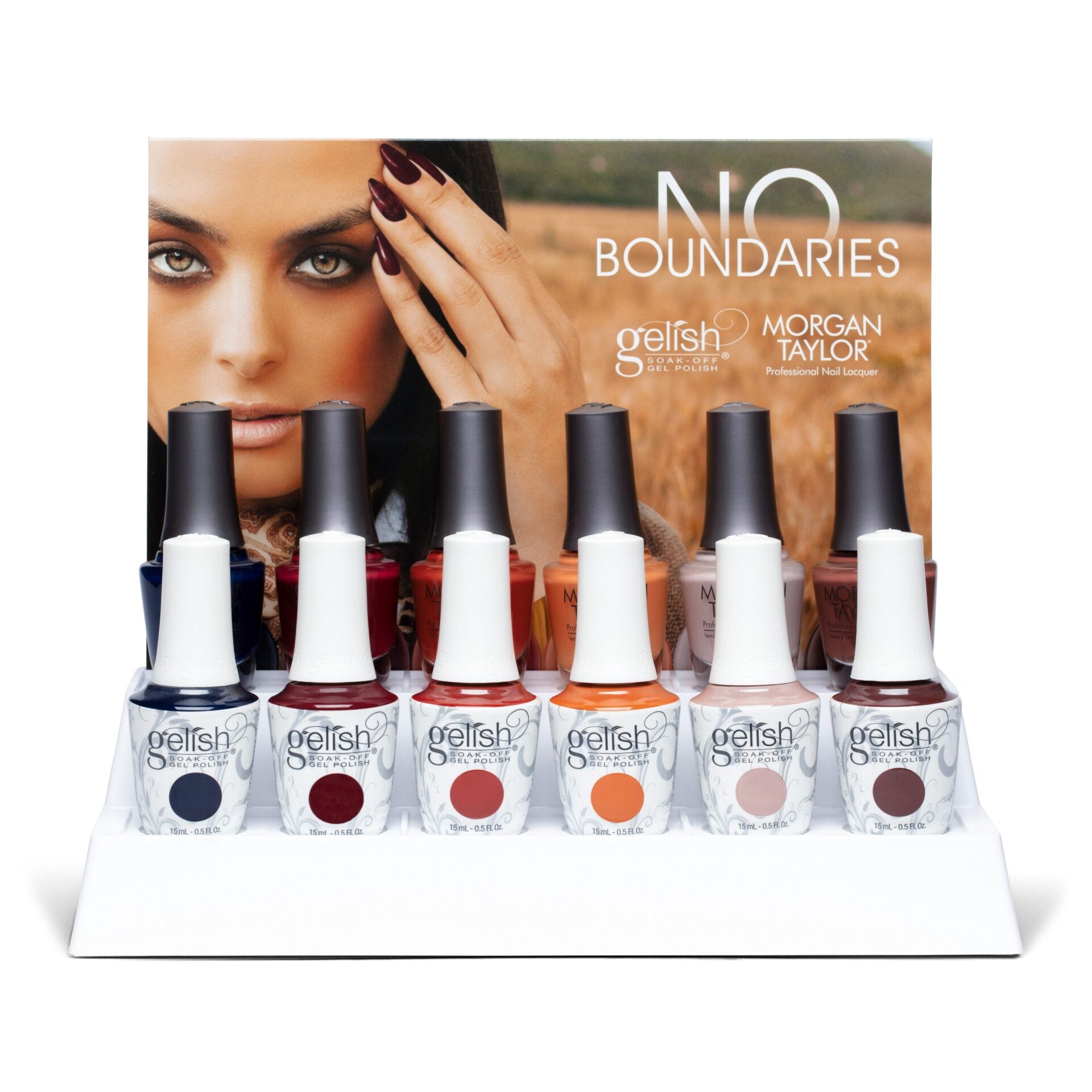 No Boundaries 12pc Mixed Display (Gelish & MT)