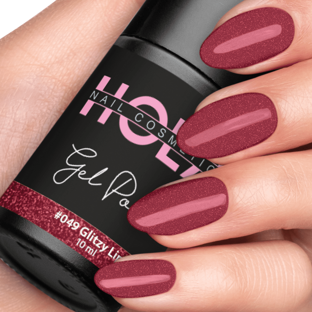 Hola Gel Polish #049 Glitzy Lips