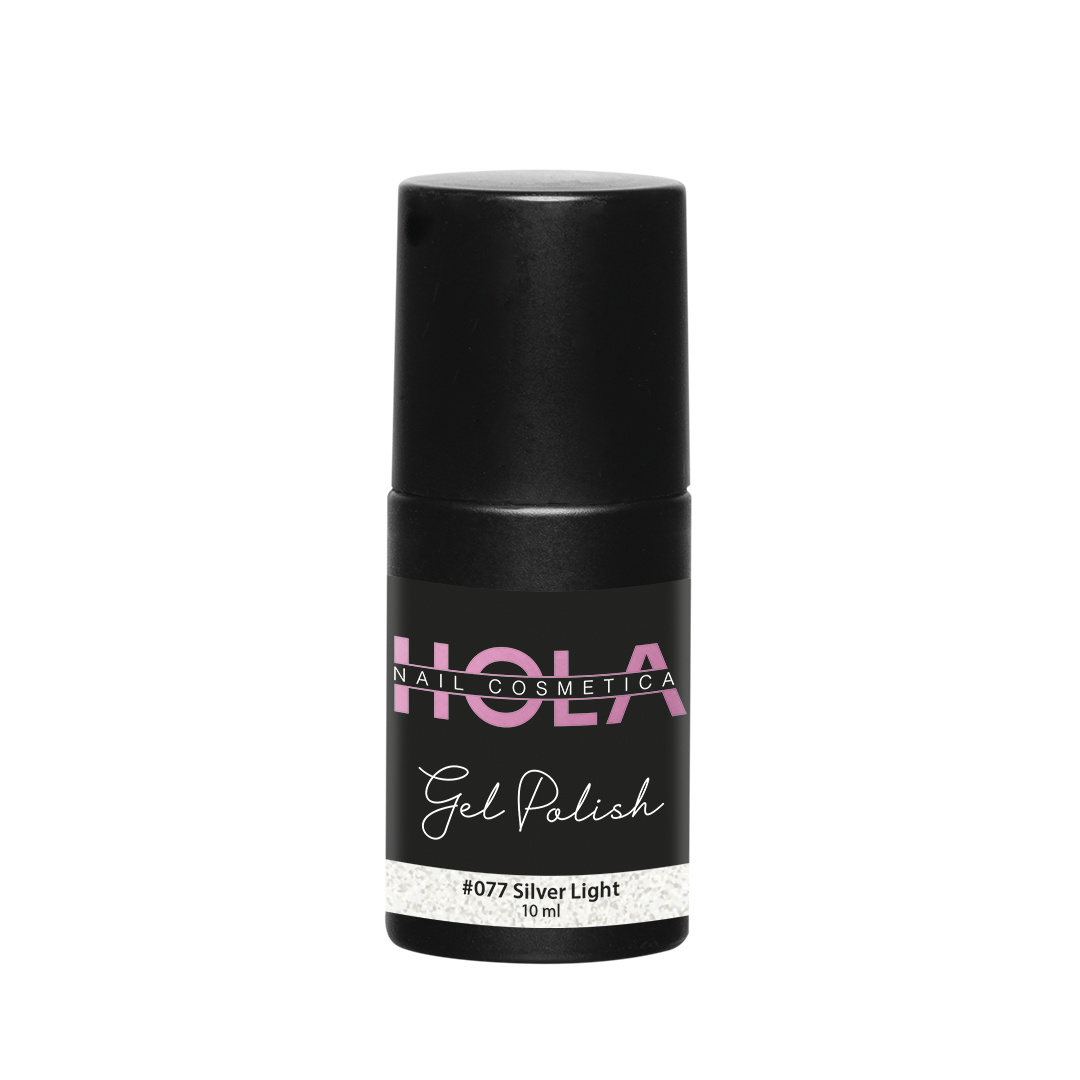 Hola Gel Polish #077 Silver Light