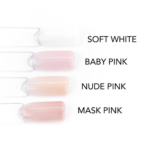 Rubber Base & Build Soft White 15ml, Abstract