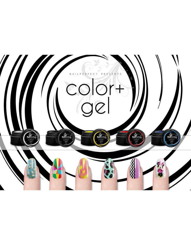Nail Perfect Color+ Gel Black
